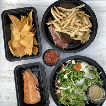 The Two One - Chips & salsa, Reuben & fries, beet salad + salmon - Bars Near Me - Westerville, Ohio