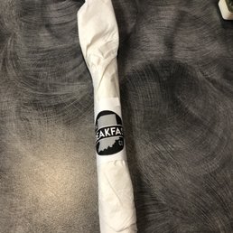 I didn't get many pictures so here's a picture of the silverware pack!