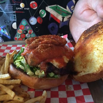 Stacked STL - May burger of the month: not a taco features chorizo, cream cheese, peppers and fried avocado! - Burgers Near Me - Saint Louis, Missouri