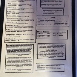 Menu Menu