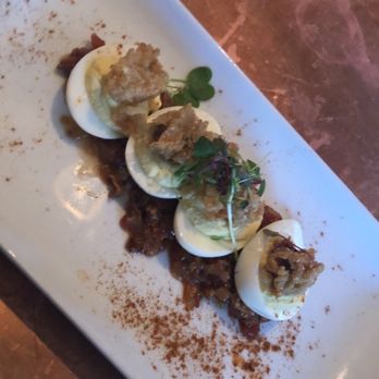 Catch 27 - BLT deviled eggs - Southern Near Me - Saint Augustine, Florida