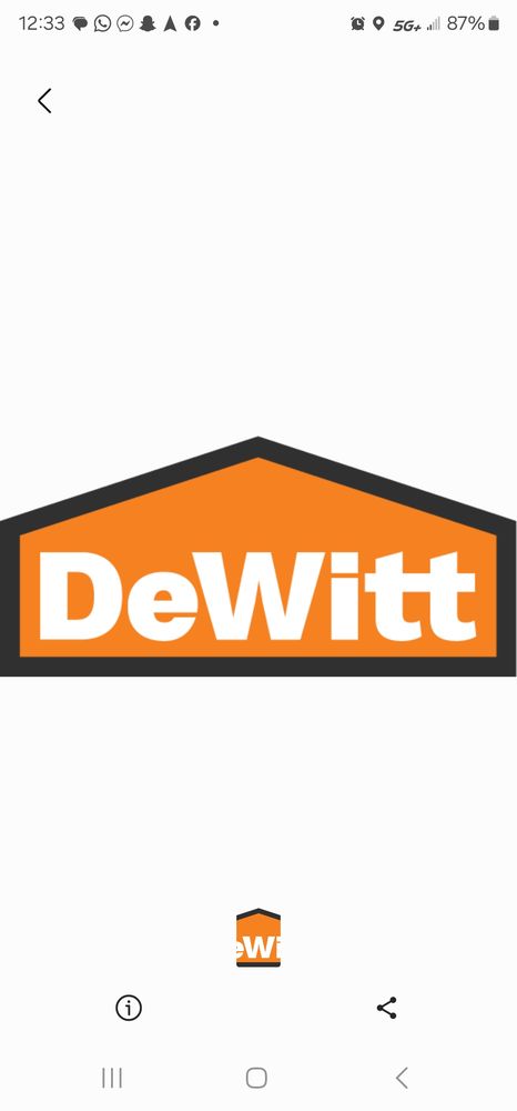 Slide of Dewitt Building