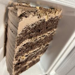 The snickers chocolate cake
