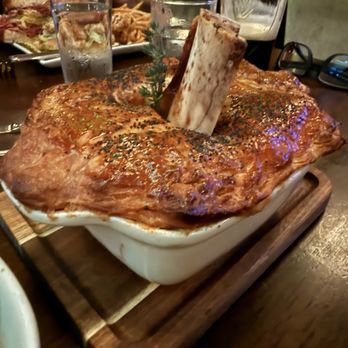 Saints & Scholars Irish Pub - Beef cheek & Marrow bone pie - Irish Pub Near Me - Snoqualmie, Washington Saints & Scholars Irish Pub - Beef cheek & Marrow bone pie - Irish Pub Near Me - Snoqualmie, Washington