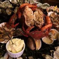 L'Ecailler Du Bistrot - The first plateau arrived with our audible gasp