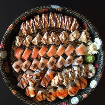 Maple Sushi - Round table platters - Japanese Near Me - Maple Ridge, British Columbia