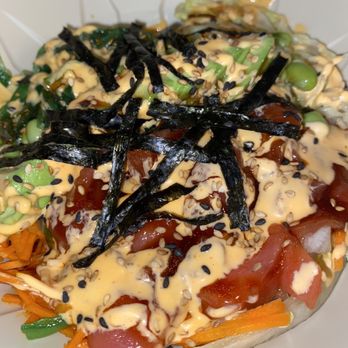 Khin’s Sushi - Tuna Poke Bowl - Sushi Bars Near Me - Washington, DC, District of Columbia