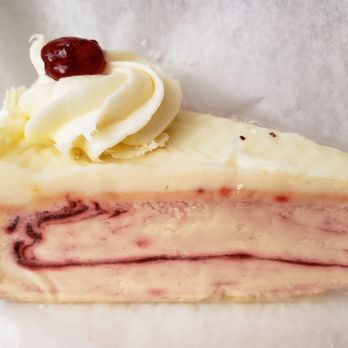 Astoria Pastry Shop - White chocolate Raspberry cheesecake - Bakeries Near Me - Royal Oak, Michigan