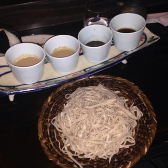 Tei-An - Soba Sampler. The sauces were good but I did not like the type of soba they use :/ - Japanese Near Me - Dallas, Texas Tei-An - Soba Sampler. The sauces were good but I did not like the type of soba they use :/ - Japanese Near Me - Dallas, Texas