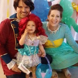 Elevation Church - Prince Eric, Ariel and Flounder at Candy Jam, Elevation Church, 2016
