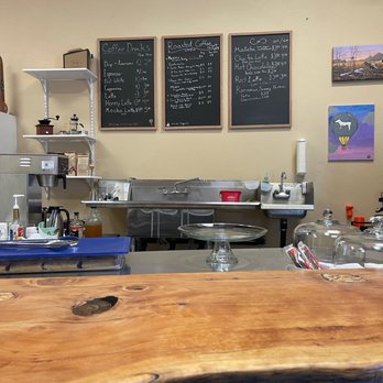 Oval Dogs Coffee - Amazing wood work on the Coffee Bar at Oval Dogs! - Coffee Roasteries Near Me - Rio Rancho, New Mexico