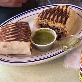 Cafe Habana - Grilled Chicken & Salsa Verde Burrito - Cuban Near Me - New York, New York