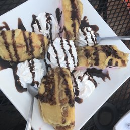 Tempura strawberry ice cream Tempura strawberry ice cream