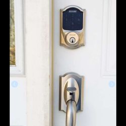 A Scalia Lock & Key - Electronic Deadbolt and Decorative Hardware