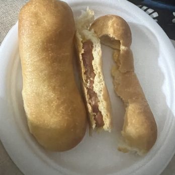 Shipley Do-Nuts - Very disappointing paid $3.00 for these and the tiny Eckrich breakfast link and all that bread, not the large links. - Donuts Near Me - Arlington, Texas