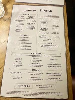 Menu photo 4 Jemma Hollywood Los Angeles, CA