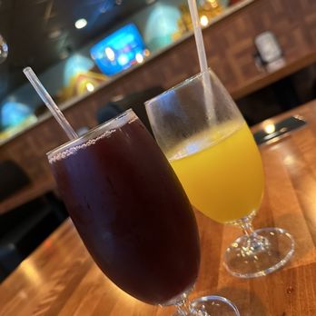 sabor mix ceviche.&. grill - Chicha morada and passion fruit - Peruvian Near Me - Jacksonville, Florida sabor mix ceviche.&. grill - Chicha morada and passion fruit - Peruvian Near Me - Jacksonville, Florida