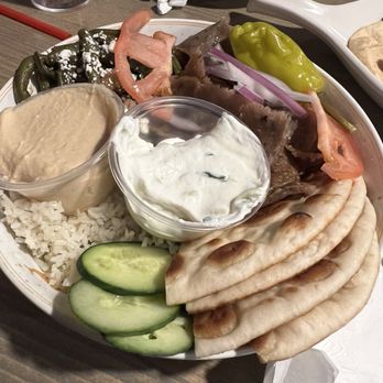 Santorini Greek Cafe - Gyro Bowl - Greek Near Me - Tucson, Arizona