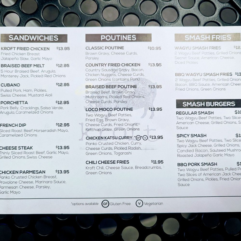 The Kroft - Burgers Near Me - Los Angeles, California The Kroft - Burgers Near Me - Los Angeles, California