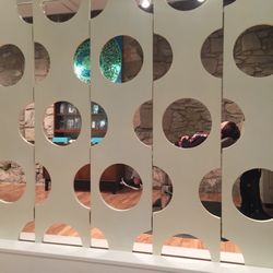 The Brow Studio - Privacy screens between the studio and waiting area