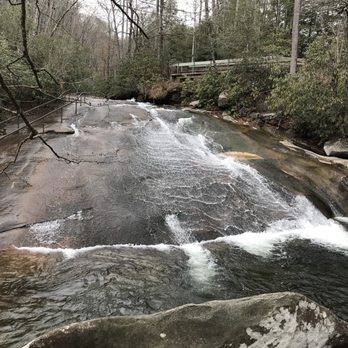 Pisgah National Forest - Sliding rock natural water slide - Hiking Near Me - Pisgah Forest, North Carolina
