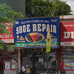 Fulton Cobbler Shoe Repair - Screen shot from Google street View.