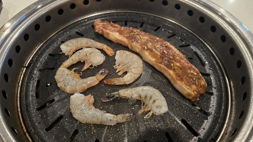 Food from Bawi Korean BBQ