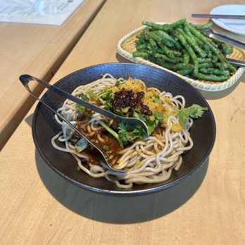 Mama Chang - Wuhan Sesame Noodle, Green Bean with Pickled Cabbage - Chinese Near Me - Fairfax, Virginia Mama Chang - Wuhan Sesame Noodle, Green Bean with Pickled Cabbage - Chinese Near Me - Fairfax, Virginia