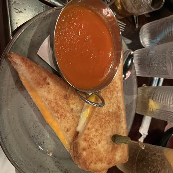 The Edison - Grilled cheese and tomato soup. Massive size. Best item on the menu in my opinion... soup was perfect thickness for dipping. - Cocktail Bars Near Me - Lake Buena Vista, Florida The Edison - Grilled cheese and tomato soup. Massive size. Best item on the menu in my opinion... soup was perfect thickness for dipping. - Cocktail Bars Near Me - Lake Buena Vista, Florida