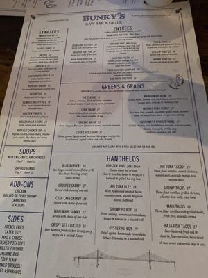 Menu photo 5 Bunky's Raw Bar & Grill Indialantic, FL Menu photo 5 Bunky's Raw Bar & Grill Indialantic, FL