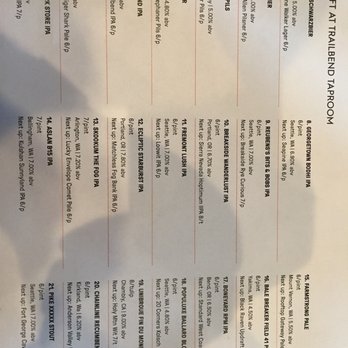 Trailbend Taproom - Pizza Near Me - Seattle, Washington Trailbend Taproom - Pizza Near Me - Seattle, Washington