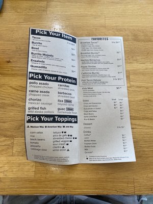Menu photo 1 District Taco Falls Church, VA