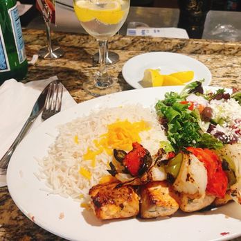 Panini Kabob Grill - Fresh Atlantic Salmon Kabob - Mediterranean Near Me - Irvine, California Panini Kabob Grill - Fresh Atlantic Salmon Kabob - Mediterranean Near Me - Irvine, California