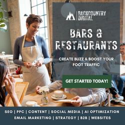 Backcountry Digital - Marketing Agencies for Bars and Restaurants - Local Business Marketing