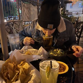 Pelons Tex-Mex - La Madre cocktail + generous chips & guac (and a beer) - Tex-Mex Near Me - Austin, Texas Pelons Tex-Mex - La Madre cocktail + generous chips & guac (and a beer) - Tex-Mex Near Me - Austin, Texas