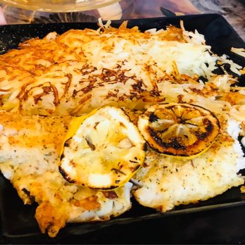 Tables Steakhouse - Walleye with hashbrowns - Salad Near Me - Castlewood, South Dakota Tables Steakhouse - Walleye with hashbrowns - Salad Near Me - Castlewood, South Dakota
