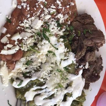 Raizes Mexican Kitchen - Chilaquiles with Arrachera Breakfast Plate - Mexican Near Me - Stafford, Texas Raizes Mexican Kitchen - Chilaquiles with Arrachera Breakfast Plate - Mexican Near Me - Stafford, Texas