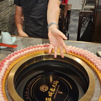 Chengdu Memory - Meat came 10 min or so before the broth - Hot Pot Near Me - Seattle, Washington