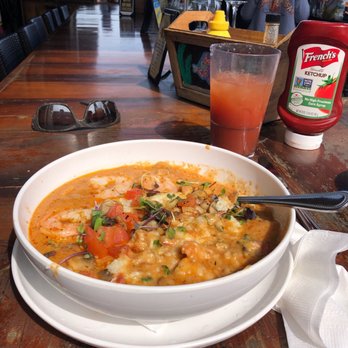 Funky Pelican - Shrimp and Grits's - Seafood Near Me - Flagler Beach, Florida