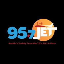 Kjr-Fm 95.7 - 95.7 The Jet logo