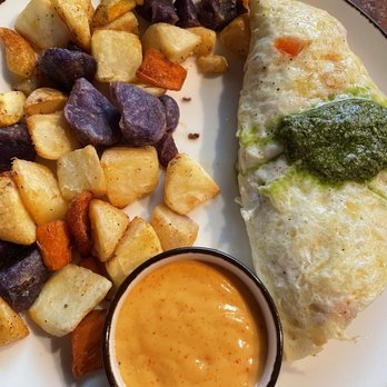 M Bistro - Caprese Omelet (w/ a side of sriracha aioli) - New American Near Me - New Orleans, Louisiana M Bistro - Caprese Omelet (w/ a side of sriracha aioli) - New American Near Me - New Orleans, Louisiana