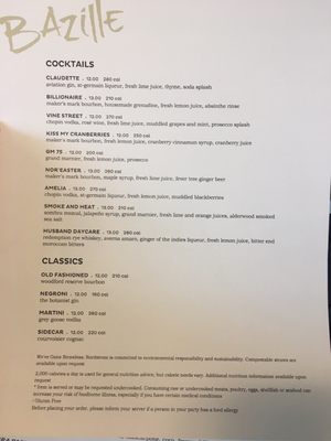 Menu photo 7 Bazille at Nordstrom Natick, MA Menu photo 7 Bazille at Nordstrom Natick, MA