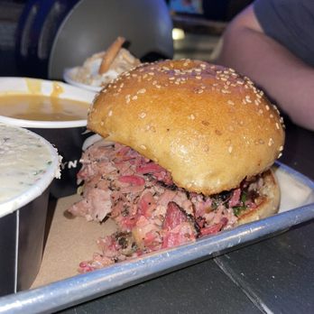 Hometown Bar-B-Que - BRISKET SANDWICH - Barbeque Near Me - Brooklyn, New York Hometown Bar-B-Que - BRISKET SANDWICH - Barbeque Near Me - Brooklyn, New York