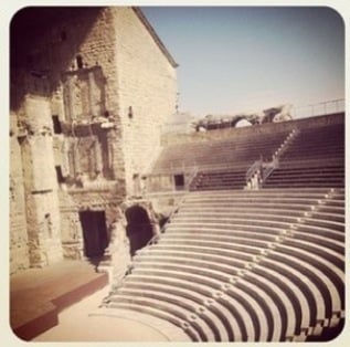 Roman Theatre of Arles by null