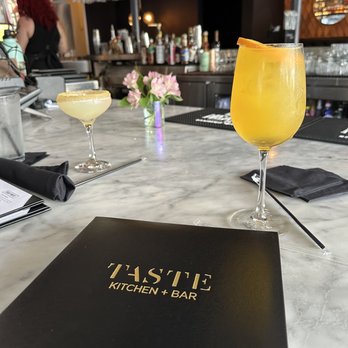 Taste Kitchen Bar - Lemon Drop with Tequila and Sangria - Breakfast & Brunch Near Me - Houston, Texas Taste Kitchen Bar - Lemon Drop with Tequila and Sangria - Breakfast & Brunch Near Me - Houston, Texas