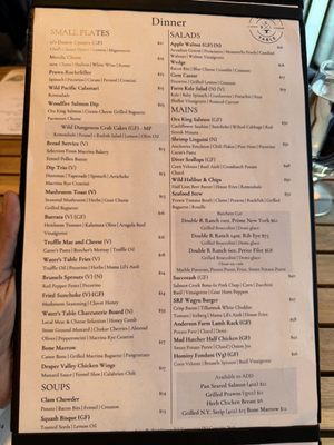 Menu photo 6 Water's Table Renton, WA