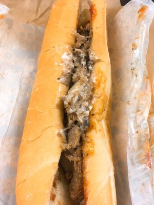 Photo of HipCityVeg - Philadelphia, PA, US. Tasty Philly Steak Sandwich