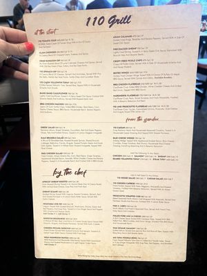 Menu photo 2 110 Grill Woburn, MA