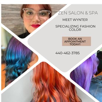 Zen Salon & Spa - Meet Wynter or Fashion Color Specialist - Hair Salons Near Me - Westlake, Ohio Zen Salon & Spa - Meet Wynter or Fashion Color Specialist - Hair Salons Near Me - Westlake, Ohio