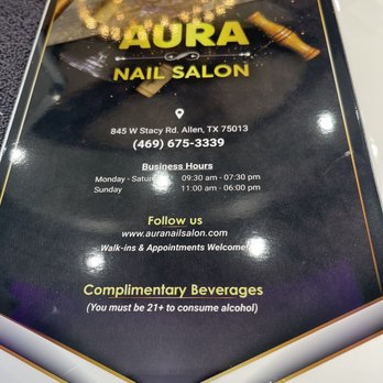Aura Nail Salon - Nail Salons Near Me - Allen, Texas Aura Nail Salon - Nail Salons Near Me - Allen, Texas